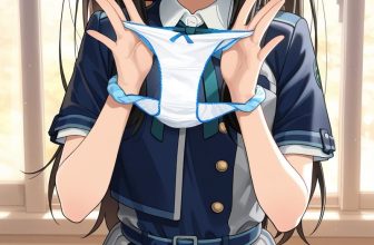 Anime girls holding their most darling panties