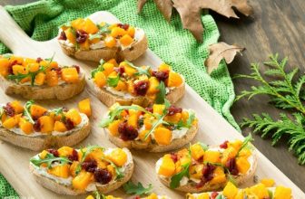 Roasted Pumpkin Bruschetta – The Petite Cook™