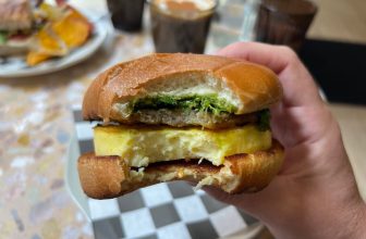 Coffee and Breakfast at the Adorable Begin Cafe in Uptown Westerville