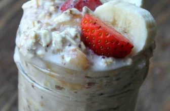 Strawberry Banana Overnight Oats – Organize Yourself Skinny