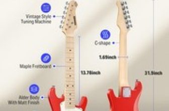 Donner 30 Inch Kids Junior Electric Guitar Beginner Kit ST Style Mini Guitar