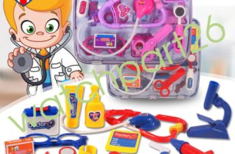 13PCS Kids Doctors Toys Play Set Pretend Role Play Nurse Dentist Kit Girls Gifts
