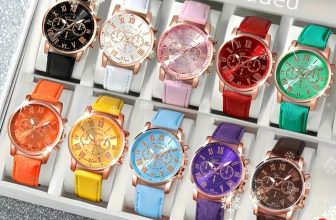 Women’s Ladies Watch Gift For Her In Box – Wristwatch Xmas Present – 10 Colours