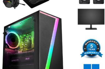 AMD Ryzen3 Quad Gaming PC Computer Bundle 8GB 120GB SSD 4.0Ghz Windows 11 FB