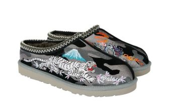 PALACE UGG TASMAN SLIPPER BLACK CAMO (UK 10 / US 11)