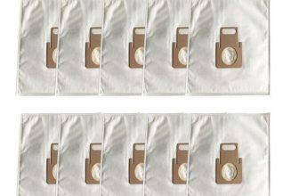 10 Pcs Vacuum Cleaner Dust Bags Replacement For Thomas Aqua + Pet Family