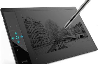 Digital Graphics Drawing Tablet, 4 Touch Keys 1 Panel, Battery-Free Pen, Pad A30