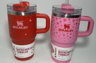 Stanley Cup Valentine’s Day 2025 Ruby Red & Sweet Hearts 20 oz 2 Pack Tumblers