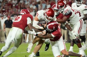 2025 CFP Round 1 Alabama Crimson Tide vs Oklahoma Sooners College Football