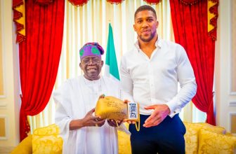 Tinubu Sympathises With Anthony Joshua After Tragic Ogun Crash Claims Two Close Friends