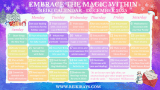 Embrace the Magic Within – Reiki Calendar December 2025 – Reiki Rays