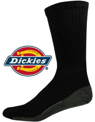 1-12 Pairs DICKIES Mens Industrial Crew Boot Work Socks Thick Heavy Duty6-11 lot