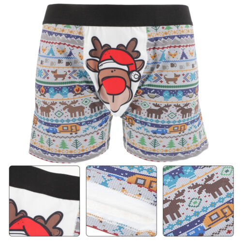 Stocking Stuffers for Men Christmas Cotton Underwears Men’s Vacation