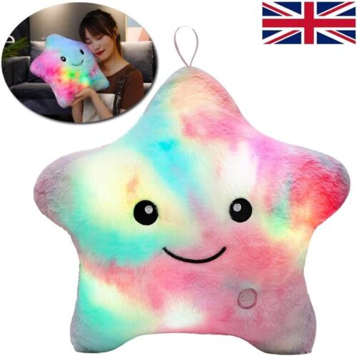 Sensory Toys for Kids with Autism,Twinkle Star Plush Toddler Pillow Light Up NEW