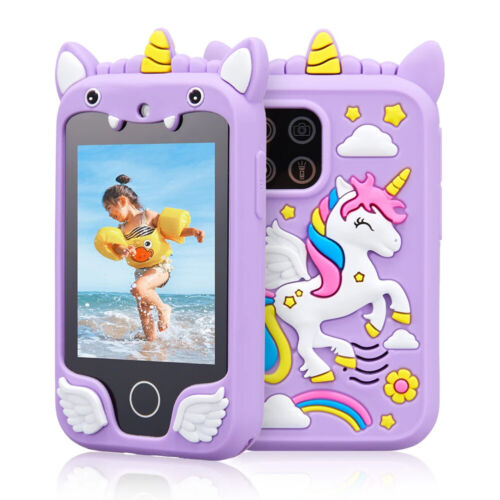 Kids Purple Toy Smart Phone Children’s Educational Learning Music Camera 2024 UK