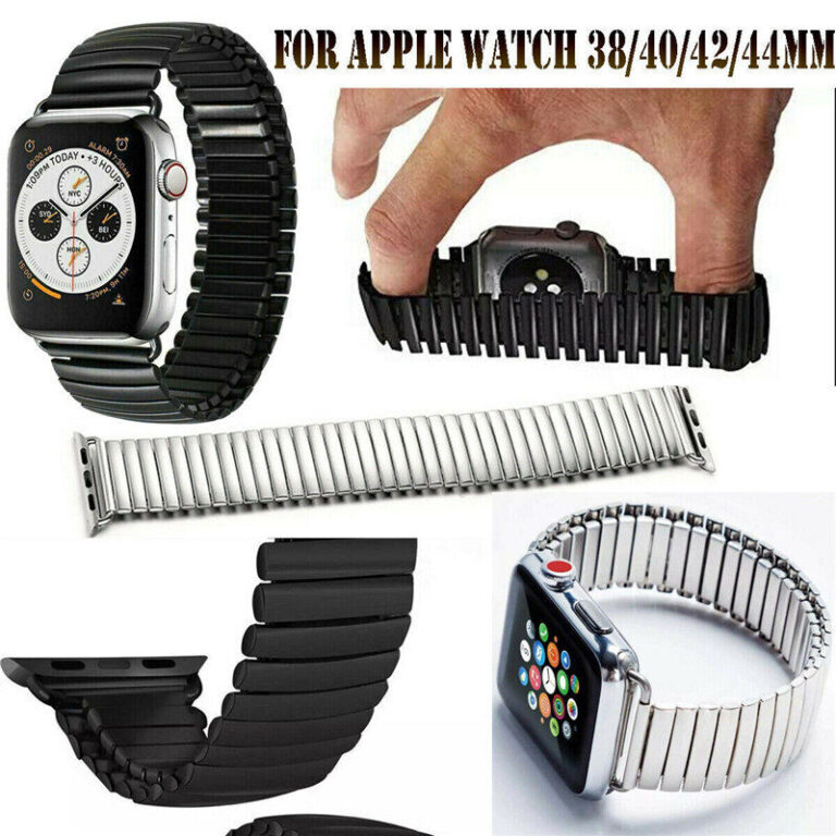 Stainless Steel Stretch Band Expansion Strap for Apple Watch Ultra 8 7 6 5 4 3 2