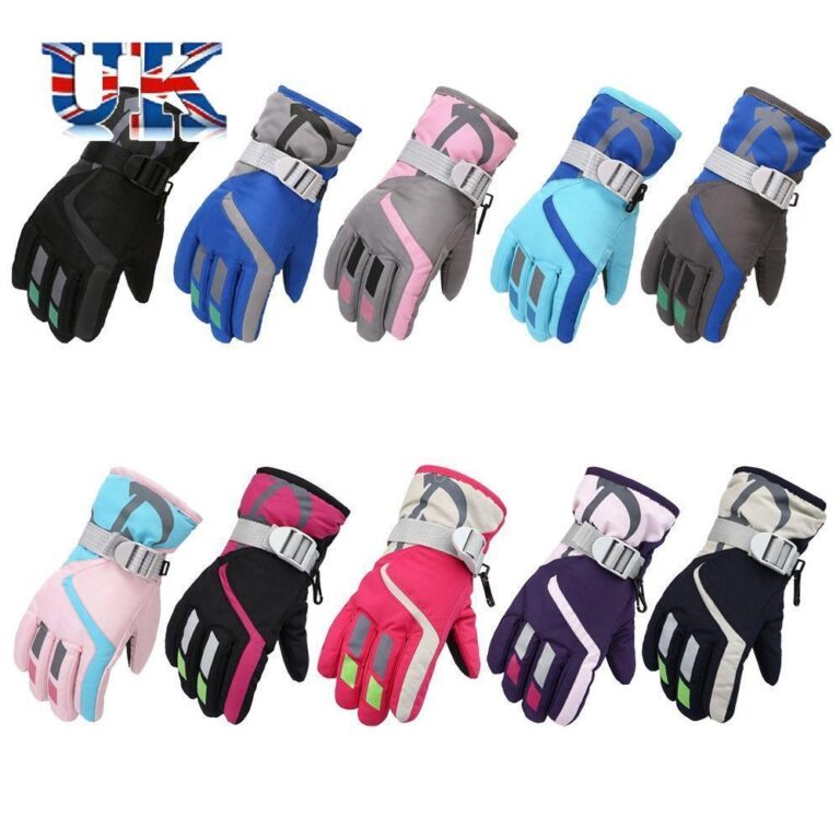 Waterproof Mitten Windproof Kid Gloves Cute Winter Warm  Snow Snowboard