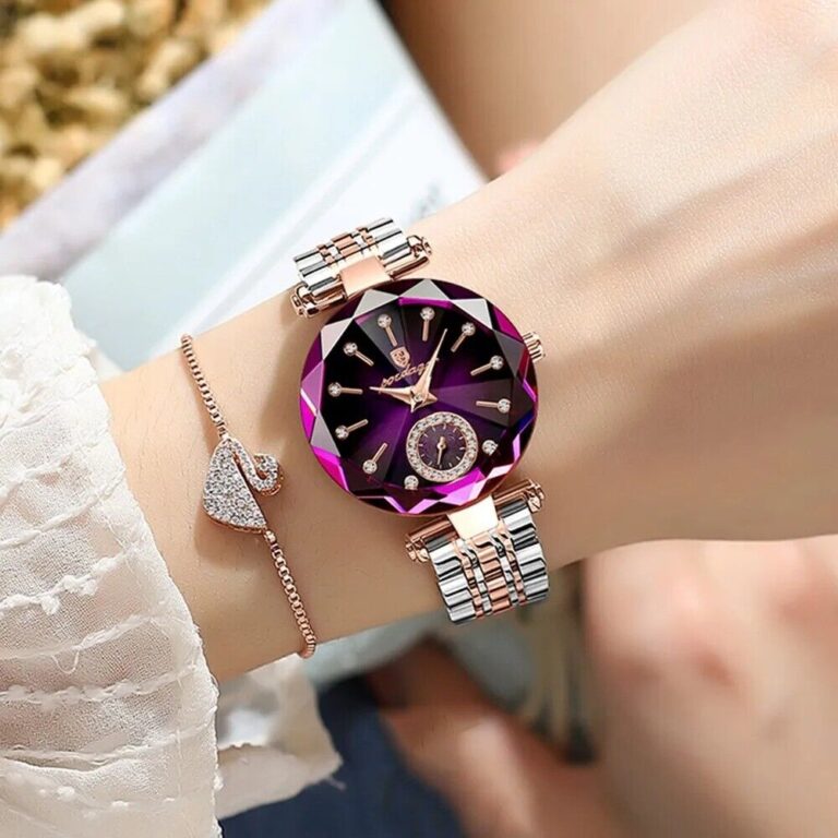 Watch for Women Luxury Jewelry Steel Quartz Wristwatches Waterproof Ladies Watch