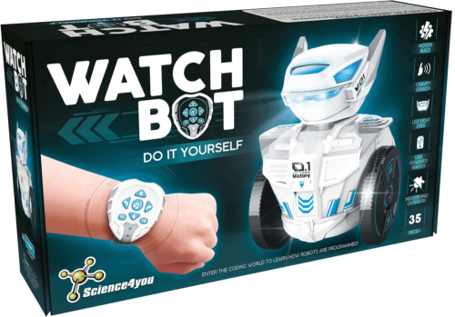 Watch Bot – Make Your Own Robot Toy, Robotics Kit with Remote Control Toys for K