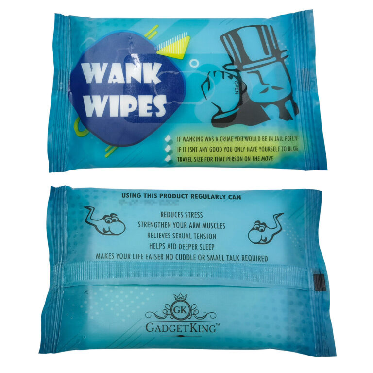 Wank Wipes Tissue Prank Gift Idea Present for Him Husband Boyfriend Men Birthday