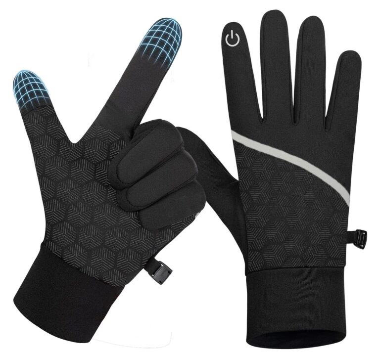 Winter Warm Gloves Thermal Windproof Ski Gloves for Cold Weather Men Women UK