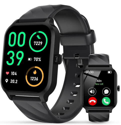 Smart Watch With Games Dial & Answer Call Fitness Watch Men Women IOS Android