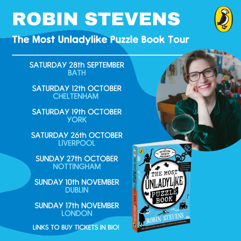 Come meet me on my puzzle book tour!