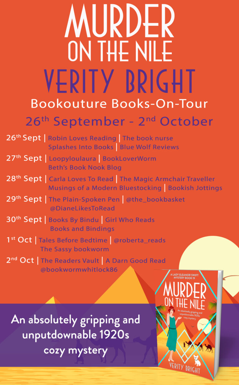 Murder on the Nile by Verity Bright. – BookLoverWorm