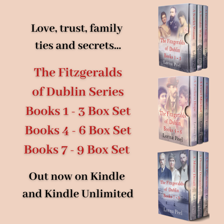 The Fitzgeralds of Dublin Series: Books 7 – 9 Box Set is out now!