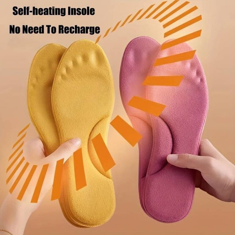 Memory Foam Self Heated Thermal  Warm  Insoles Arch Support