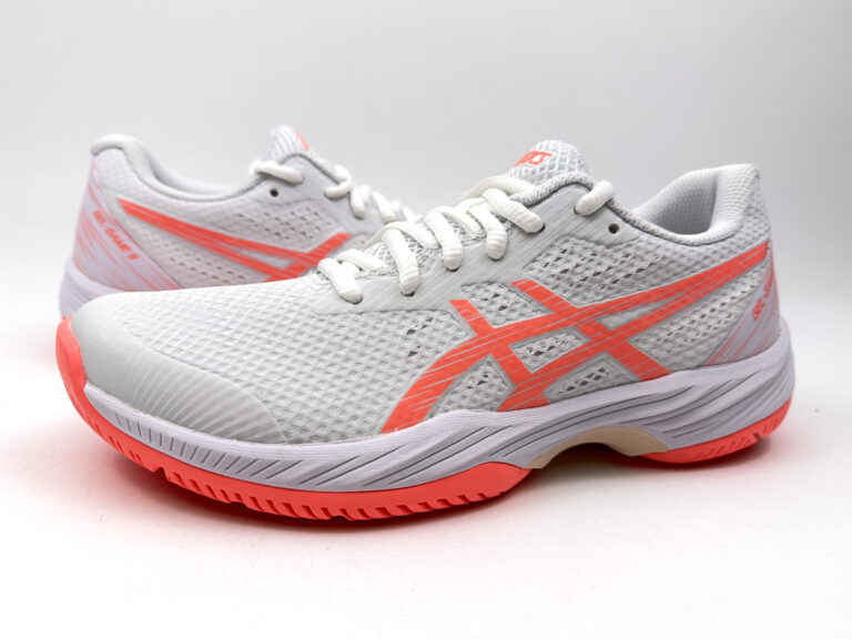 Asics Gel Game IX Womens Tennis Shoes, Womens Trainers UK Size 4, White, New