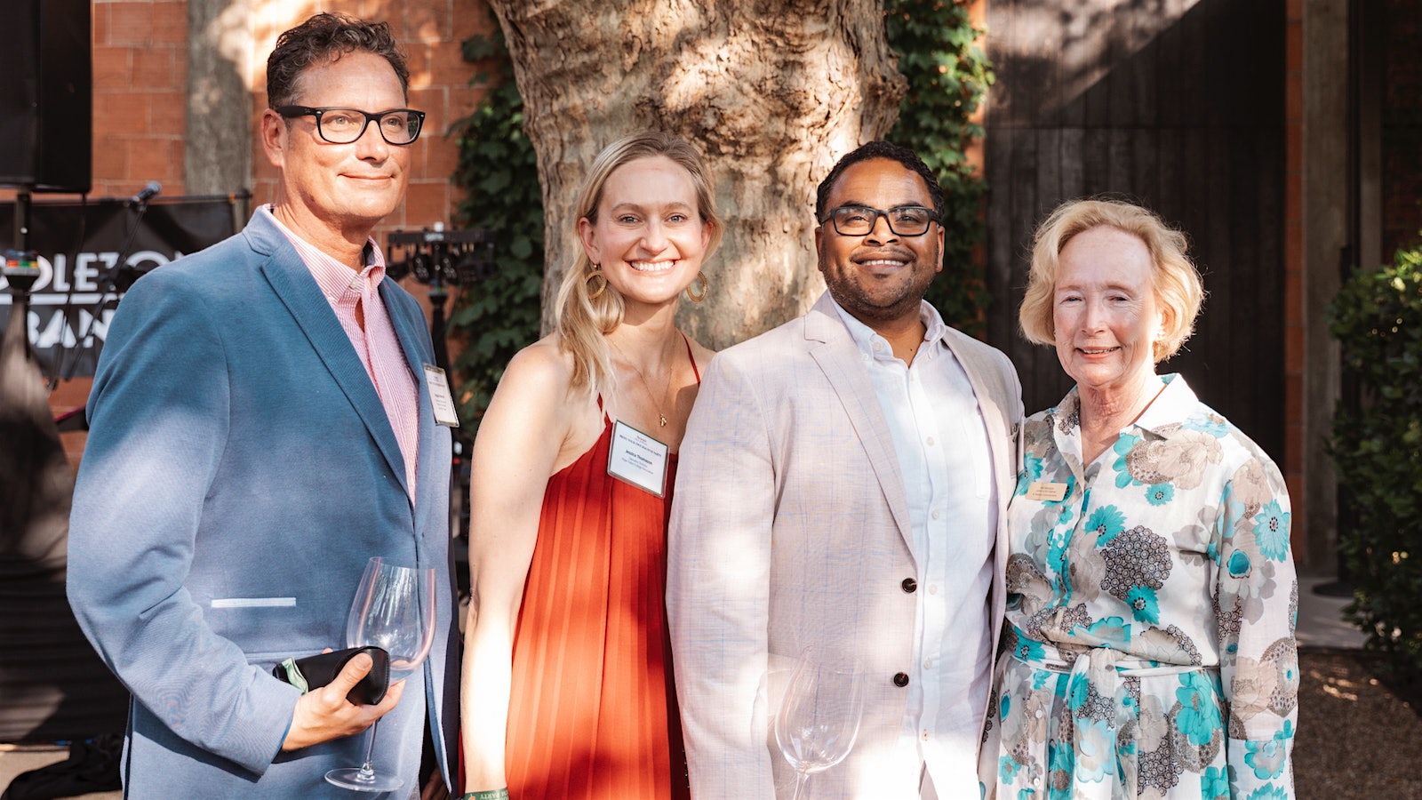  Napa Valley College professors at the 2025 Wine Spectator Bring Your Own Magnum Party in Napa Valley.