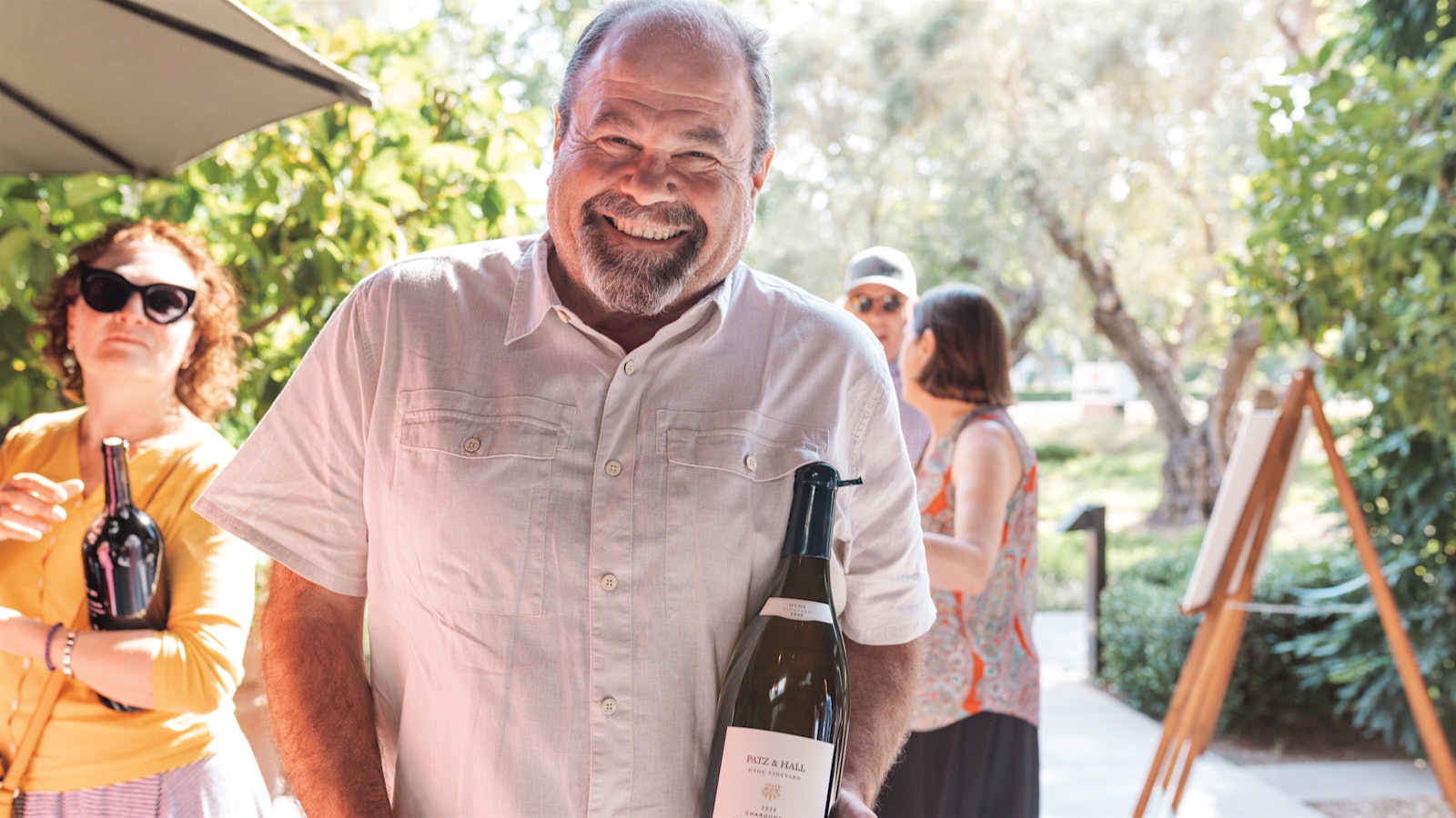  James Hall at the 2025 Wine Spectator Bring Your Own Magnum Party in Napa Valley.