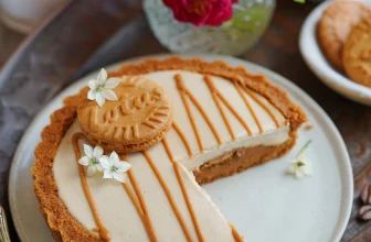 Lotus Biscoff Coffee Tart … delicious dessert for coffee lovers