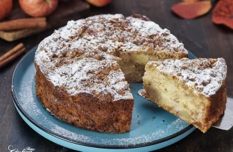 Easy Apple Crumb Cake – No Eggs, No Refined Sugar 