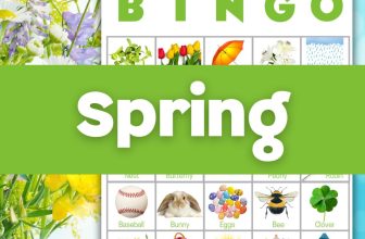 Spring Bingo Printable – 200 Game Cards