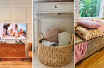 Cozy Blanket Storage Ideas For Living Room That Actually Work