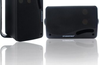 2X Outdoor Speakers Wired Waterproof 3.5″ 3 Way 200W Marine Wall Mount Speakers