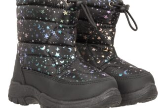 Mountain Warehouse Junior Caribou Snow Boot Toddler Warm Waterproof Winter Boots