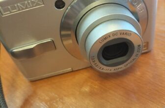 Panasonic Lumix DMC-LS75 Compact Digital Camera with microSD Card and Adapter