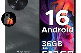 DOOGEE Note59Pro+ 5G Android 16 Smartphone 36GB+512GB Mobile Phone 6250mAh NFC