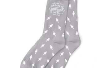 Boyfriend Gift Socks Birthday Present Idea for Boyfriend Him Men Sock Keepsake