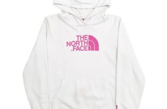 THE NORTH FACE Hoodie Spellout Jumper Sweatshirt Womens M