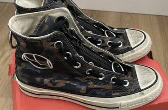 Converse Chuck Taylor All Star 70 Hi. Undercover The New Warriors Camo (UK 5)