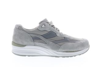 SAS Journey Mesh Made In USA Mens Gray Extra Wide Lifestyle Trainers Shoes