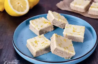 Easy No-Bake Lemon Oat Bars – Gluten-Free, No Refined Sugar