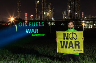 Greenpeace Australia Pacific response to the Middle-East crisis