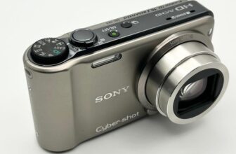 Sony Cyber Shot DSC-HX5V Gold Digital Camera 10.2MP 10x Zoom GPS Japanese