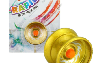 Metal Trick YoYo Kids Retro YoYos Aluminum Alloy Metal Body Fun In Retro Gold