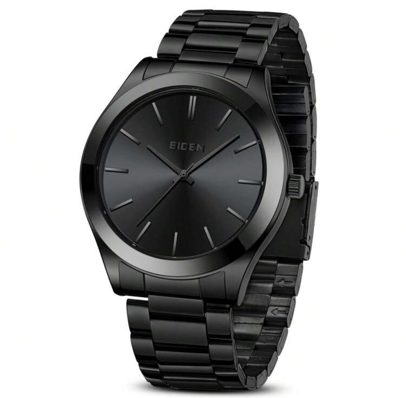 Men’s All Black Luxury Wrist Watch | High End Design | Battery | Gift Box | New